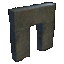 1Wx6Hx6L Fallow Granite Arch Block icon.png