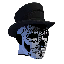 Day of the Dead Mask with Top Hat icon.png