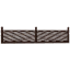 Long Ornate Carmine Wooden Fence icon.png