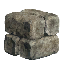 2Wx2Hx2L Rough Stone Cube Block.png
