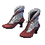 Yule Velvet & Lace Ankle Boots icon.png