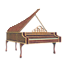 Ornate Red & Gold Filigree Harpsichord icon.png