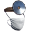 Doctor's Surgical Mask and Mirror icon.png
