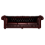 Bolton Maroon Leather Chesterfield Sofa icon.png