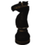 Basic Black Knight Chess Piece icon.png