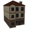 Stucco Three-Story Reversed Row Home icon.png