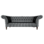 Durham Gray Leather Chesterfield Sofa icon.png