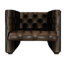 Edwards Natural Leather Chesterfield Armchair icon.png