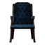 Vintage Blue Velvet with Nailheads Arm Chair icon.png