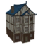 Blue Tile Roof 3-Story Row House icon.png