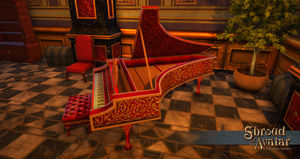 Sota ornate red and gold filigree harpsichord view2.jpg