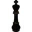 Basic Black King Chess Piece icon.png