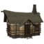 Shingle-Roof Plaster Village Home icon.png