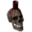 Ornate Skull Candle