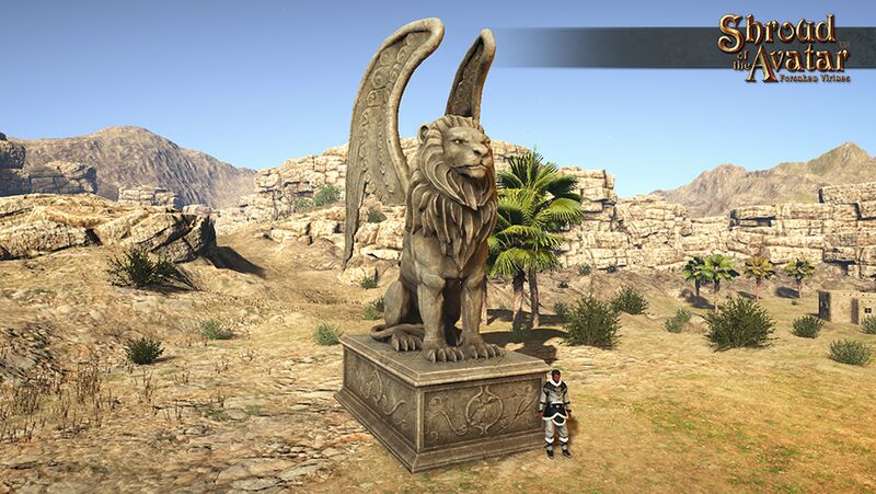 Item giant winged lion statue.jpg