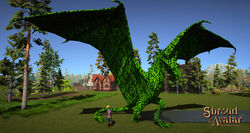 Sota topiary dragon town statue.jpg