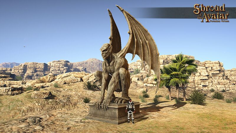 Item giant winged gargoyle statue.jpg