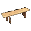 Simple Small Wood Bench icon.png