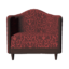 Fine Red Upholstered Barrel Chair icon.png