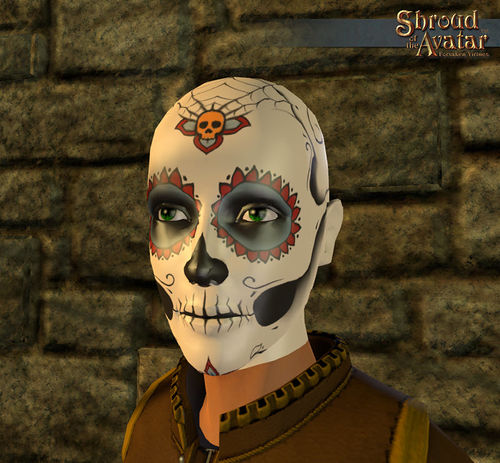 Day of the Dead Colorful Mask - Shroud of the Avatar Wiki - SotA