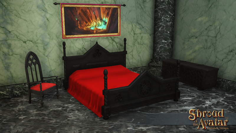 SS Dark Gothic King Size Bed with Black Leather overlay.png