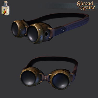 Brown Steampunk Goggles - Shroud of the Avatar Wiki - SotA